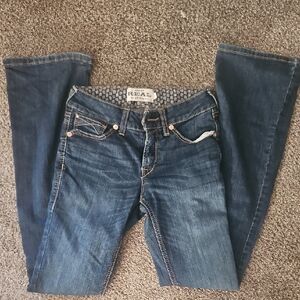 Ariat Women's Dark Blue Boot Cut Jeans